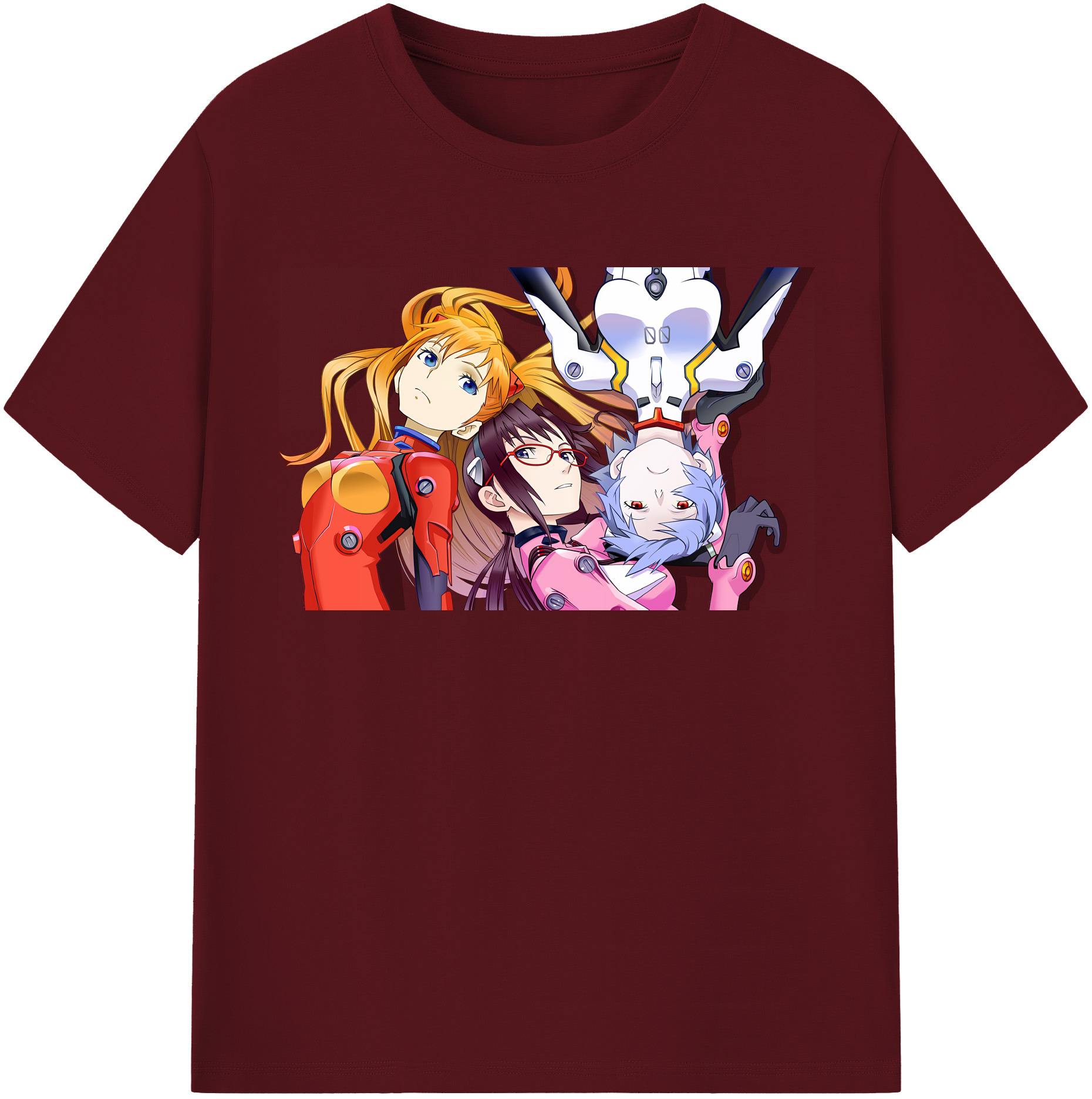 （画像用） EVA 新世紀エヴァンゲリオン 綿100％半袖Tシャツ（フロントプリント）